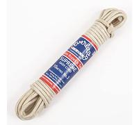 EVERLASTO Poulie en Coton ciré de Fabrication Britannique avec Noyau en polypropylène (6 mm x 10 m)