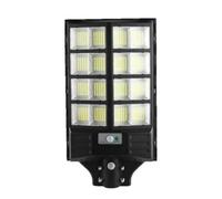 EverPinger Lampadaire Solaire, éclairage Extérieur avec Télécommande et de Mouvement, Applique Murale LED étanche, économe en énergie et Facile à Utili, 400W