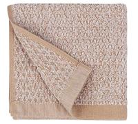 Everplush Diamond Lot de 6 débarbouillettes Jacquard Marron Kaki 33 x 33 cm