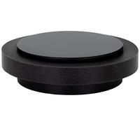 EVI Herrajes| Butée De Porte AdhéSive| 45 x 14 mm| Caoutchouc Noir En Silicone Naturel| Acier Inoxydabl| Laqué Noir| Forte AdhéSion| 100% fonctionnel| Mod. I-203 35X12-NG
