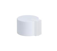 EVI Herrajes | Butée de Porte Noire Adhésive | Ø28x20mm| Acier Inoxydable Avec Caoutchouc Protecteur| Intérieur et Extérieur | Protection de porte| 04019328BBL