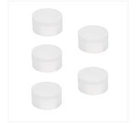 EVI Herrajes | Rechange Pour Butée De Mur Adhésive Pour Portes | Lot 5 Unités | Compatible avec le Mod. I-205 | Rechange D’Origine | Caoutchouc de Silicone | Blanc