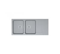 Evier À Encaster En Tectonite 2 Cuves 1 Égouttoir Orion Titanium Franke