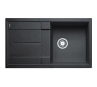 Evier à encastrer 50cm manuel anthracite avec siphon - 513221 - Metra 5 S - BLANCO