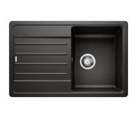 Evier à encastrer 78cm silgranit noir legra 45 s - 526083 - Blanco