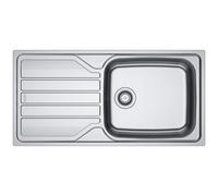 Évier à encastrer inox dekor 1 cuve 1 égouttoir 1000 x 500 mm FLN 611-XL FRANKE