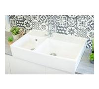Evier à poser Timbre D'office Country Blanc 90cm Blanc G