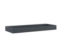 Évier Bassin moderne - Vasque 120x46x11 cm fonte minérale/marbre anthracite - Lavabo de salle de bain à vasque@3527721@