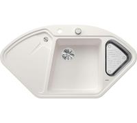 Evier Blanco DELTA II 1057 x 575 mm blanc 523660 1 évier Avec bac à Avec égouttoir Cuve à gauche