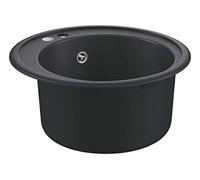 évier à encastrer en composite Grohe 31656AP0 rond, d= 510mm, vasque 2000 , granit noir