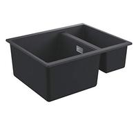 Grohe intégré Grohe composite 31648AP0 555x460mm, 1.5 vasques, noir granit