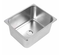 Évier de Camping-car en Acier Inoxydable, Petit évier de Bar Sous Plan, capacité de 11 L, pour Cuisine, Camping-car, Bateau, évier en Acier Inoxydable 304 avec Ensemble de