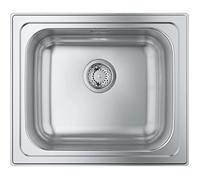 GROHE Évier de cuisine K200 31719SD0 – Acier inoxydable, à encastrer par le dessus, rectangulaire