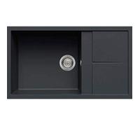 Évier de cuisine - ELLECI - Unico 410 - Granit - Rectangulaire - Anthracite