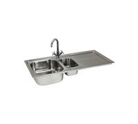 Evier de Cuisine en Acier Inoxydable & Robinet Victoria