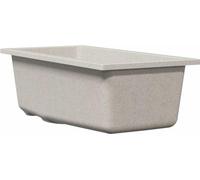 vidaXL Évier de cuisine Beige 21 x 44 x 14 cm Granite