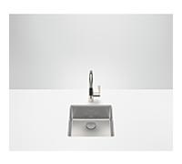 Évier Dornbracht 38400004-86 sous plan, acier inoxydable brossé