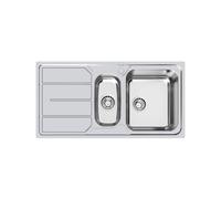 Évier Double cuve Foster Rectangulaire 97 cm S1000 1197 461 Acier