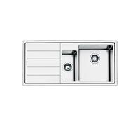 Évier Double cuve Smeg Rectangulaire 100 cm Universel Mira LFT102S Acier