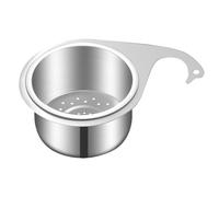 Évier Égouttoir Panier Crépine, Panier De Crépine D'évier d'angle, Panier À Filtre en Forme De Cygne en Acier Inoxydable, Égouttoir Filtrant Suspendu Multifonctionnel