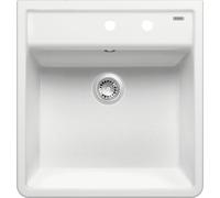Evier en céramique Blanco PANOR 60 630 x 600 mm blanc cristal brillant 514501