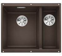 Évier en granit Blanco SUBLINE 340/160-U 460 x 555 mm cafe 523557