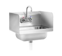 Evier en inox - avec armature | Royal Catering