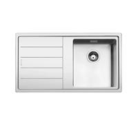 Évier Une cuve Smeg Rectangulaire 87 cm Universel Mira LFT861S Acier