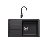Pack évier + mitigeur noir - Blanco - 527918 - legra xl 6s