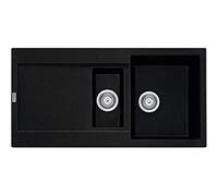 Franke Évier à encastrer Maris Fragranit+ MRG651 Onyx 970 x 500 mm avec siphon