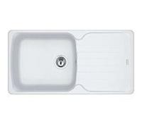 Evier antea fragranit+ azg611-97 - blanc artic (moucheté)
