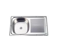 Evier - GENERIQUE - DOMETIC - Inox - 600 x 350 mm - 1 bac - A droite