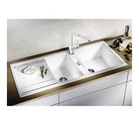 Evier granit blanc BLANCO METRA 8 S 2 bacs