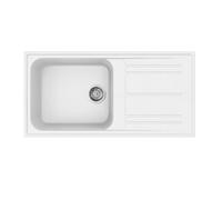 évier granit encastrable smeg LZ150B blanc