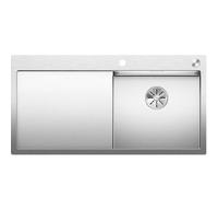 Evier inox à encastrer Blanco 521625 CLARON 5S IF/A GAU