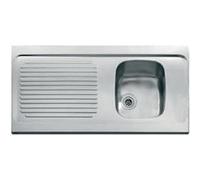 Evier monocuve inox SPX avec égouttoir 1200x600cm à poser MAN 711-1200 - FRANKE - 082522 Noir G