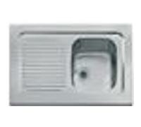 Evier monocuve inox SPX avec égouttoir 900 x 600 cm à poser MAN 711-900 FRANKE 082508