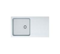 Franke Évier à encastrer Orion OID611-94 1 cuve & égouttoir Tectonite Blanc Artic