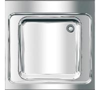 Évier professionnel KWC, modèle MAXIMA, en acier inoxydable, dimensions : 700 x 432 x 700 mm