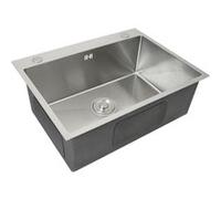 Evier Simple Inox Cuisine Satiné Argent G