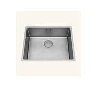 Evier sous-plan inox platinium LEGATO 1 bac 660x440 - cache bonde inclus