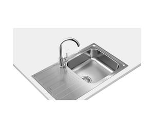 Évier Teka Universe 50 T-XP Acier Inoxydable Réversible 50 cm 1 Cuve