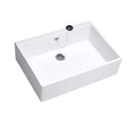 Evier timbre d'office de 70x50cm bandeau de 20cm, avec trop plein