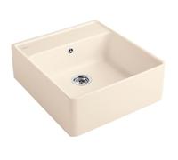 Evier timbre office VILLEROY ET BOCH Tradition Ivory CeramicPlus avec vidage manuel