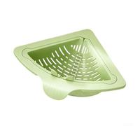 Évier Triangle Aimanté 18cm Design Gain de Place Évier Triangle(Green) | Aimant puissant intégré, fixation stable percer, protège la pour surface de l'évier, montage en quelques secondes