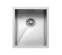 Évier Une cuve Barazza Rectangulaire 34 cm Quadra 1Q3440S Acier