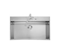 Évier Une cuve Barazza Rectangulaire 80 cm B_Free 1LBF9 Acier