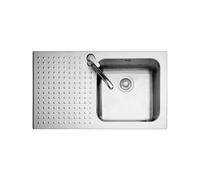 Évier Une cuve Barazza Rectangulaire 86 cm Select 1IS9060/1S Acier
