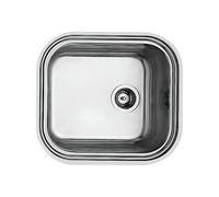 Évier Une cuve Foster Rectangulaire 55 cm Big Bowl 1611 060 Acier