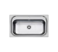 Évier Une cuve Foster Rectangulaire 85 cm S1000 1180 150 Acier